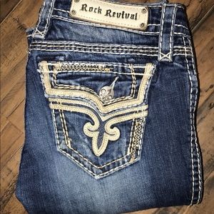Rock Revival Bootcut Jeans 25x34